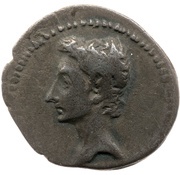 Denarius - Augustus AVGVSTVS obverse image