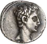 Denarius - Augustus AVGVSTVS obverse image