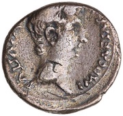 Denarius - Augustus P CARISIVS LEG PRO PR EMERITA obverse image