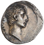 Denarius - Augustus obverse image