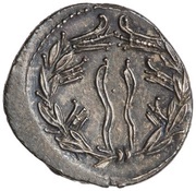 Denarius - Augustus, Rome, 21 BC reverse image