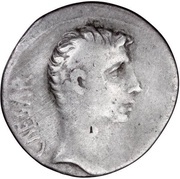Denarius - Augustus AVGVESTVS obverse image