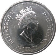 25 Cents - Elizabeth II Health obverse image