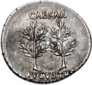 Denarius - Augustus CAESAR AVGVSTVS, Rome, 19 BC - 18 BC reverse image