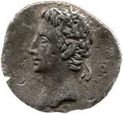 Denarius - Augustus CAESAR AVGVSTVS S P Q R CL V obverse image