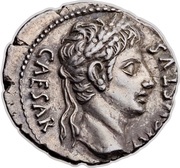 Denarius - Augustus DIVVS IVLIVS obverse image