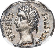 Denarius - Augustus DIVVS IVLIVS obverse image