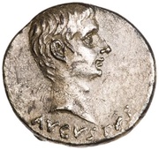 Denarius - Augustus ARMENIA CAPTA obverse image