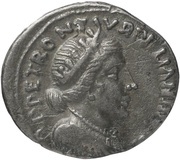 Denarius CAESAR AVGVSTVS SIGN RECE; Feronia obverse image