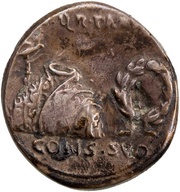 Denarius - Augustus CAESARI AVGVSTO obverse image