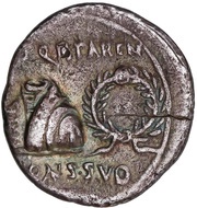 Denarius - Augustus CAESARI AVGVSTO obverse image