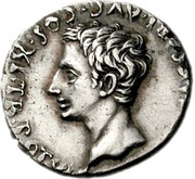 Denarius - Augustus CIVIB ET SIGN MILIT A PART RECVP obverse image