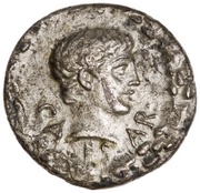Denarius - Augustus AVGVST obverse image