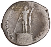 Denarius - Augustus L MESCINIVS RVFVS IIIVIR S P Q R V P S PR S ET RED AVG; Mars, Rome, 16 BC reverse image