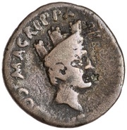 Denarius - Augustus and Agrippa M AGRIPPA COS TER COSSVS LENTVLVS, Rome, 12 BC reverse image