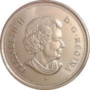 25 Cents - Elizabeth II 4th portrait obverse image