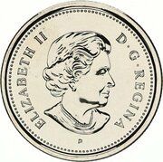 25 Cents - Elizabeth II Santa Claus obverse image