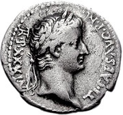 Drachm - Tiberius and Drusus the Younger DRVSVS CAES TI AVG F COS II TR P obverse image