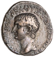 Drachm - Tiberius and Drusus the Younger DRVSVS CAES TI AVG F COS II TR P IT, Rome, 33-34 reverse image