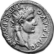 Denarius - Caligula and Augustus DIVVS AVG PATER PATRIAE, Rome, 37-38 reverse image