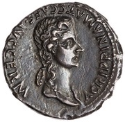 Denarius - Caligula and Agrippina the Elder AGRIPPINA MAT C CAES AVG GERM, Rome, 37-38 reverse image