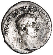 Denarius - Caligula and Agrippina the Elder AGRIPPINA MAT C CAES AVG GERM obverse image