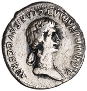 Denarius - Caligula and Agrippina the Elder AGRIPPINA MAT C CAES AVG GERM, Rome, 37-38 reverse image