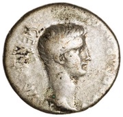 Drachm - Caligula IMPERATOR PONT MAX AVG TR POT; Caesarea in Cappadocia obverse image