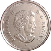 25 Cents - Elizabeth II Saint Croix Island obverse image