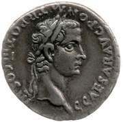Denarius - Caligula and Germanicus GERMANICVS CAES P C CAES AVG GERM obverse image
