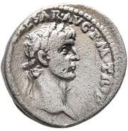 Denarius - Claudius PACI AVGVSTAE; Pax and Nemesis obverse image
