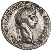 Denarius - Claudius EX SC OB CIVES SERVATOS obverse image