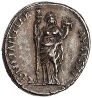 Denarius - Antonia Minor CONSTANTIAE AVGVSTI, Rome, 41-45 reverse image