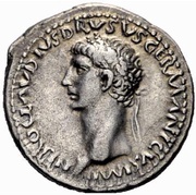Denarius - Drusus the Elder DE GERMANIS obverse image