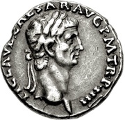 Denarius - Claudius IMPER RECEPT obverse image