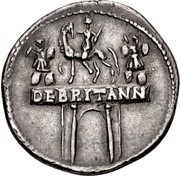 Denarius - Claudius DE BRITANN, Rome, 49-50 reverse image