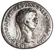 Denarius - Claudius and Agrippina the Younger AGRIPPINAE AVGVSTAE obverse image