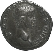 Denarius - Nero PONTIF MAX TR P II P P obverse image