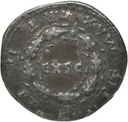 Denarius - Nero PONTIF MAX TR P II P P, Rome, 55-56 reverse image