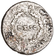 Denarius - Nero PONTIF MAX TR P III P P, Rome, 56-57 reverse image
