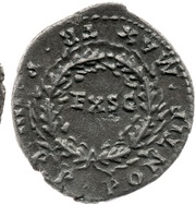 Denarius - Nero PONTIF MAX TR P IIII P P, Rome, 57-58 reverse image