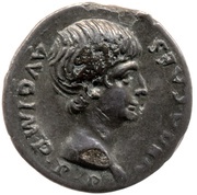 Denarius - Nero PONTIF MAX TR P VI P P obverse image