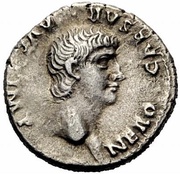 Denarius - Nero PONTIF MAX TR P VIII COS IIII P P EX S C; Ceres obverse image