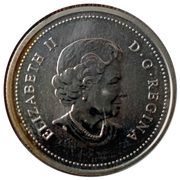 25 Cents - Elizabeth II World War II obverse image