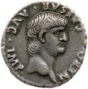 Denarius - Nero PONTIF MAX TR P VIIII COS IIII P P EX S C; Roma obverse image