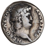 Denarius - Nero CONCORDIA AVGVSTA; Concordia obverse image