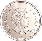 25 Cents - Elizabeth II Alberta obverse image