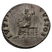 Denarius - Nero IVPPITER CVSTOS; Jupiter, Rome, 64-65 reverse image