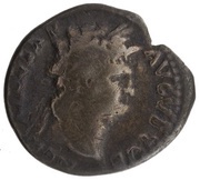 Denarius - Nero SALVS; Salus obverse image