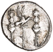 Denarius - Nero, Rome, 67-68 reverse image